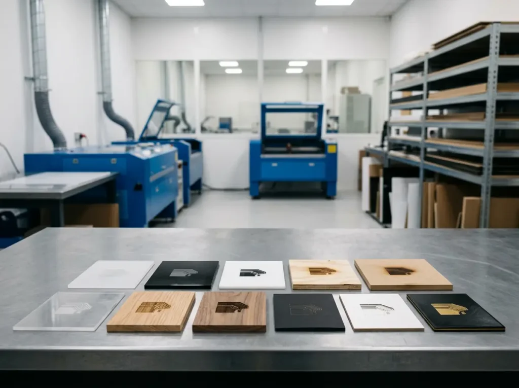 Materiales para Grabado Láser